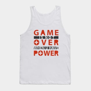 GAME OVER POWER Tank Top